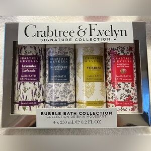 Crabtree & Evelyn bubble bath collection BRAND NEW